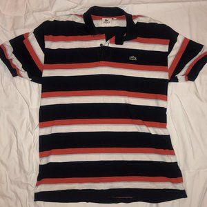 Lacoste Sport Polo Navy, Orange, + White